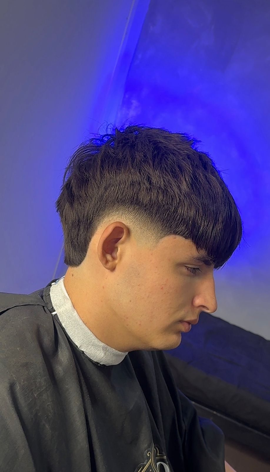 Mid fade textured